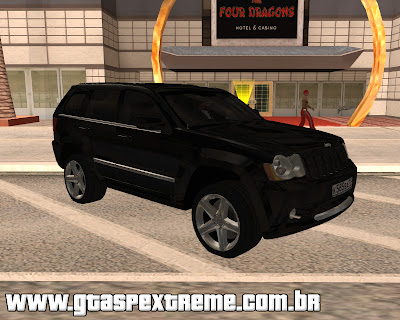 Jeep Grand Cherokee SRT8 para GTA San Andreas